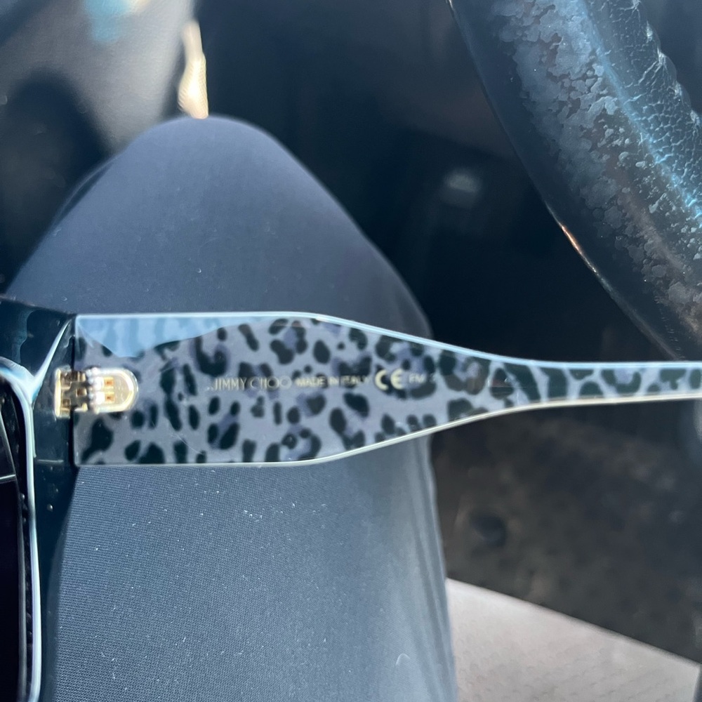 Jimmy Choo Black Oversized Square Sunglasses - Picture 6 of 7